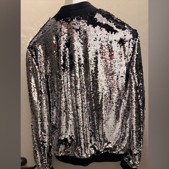 Golden Goose Men's Joshua Sequin Bomber Jacket Size 48 IT - Picture 7 of 13
